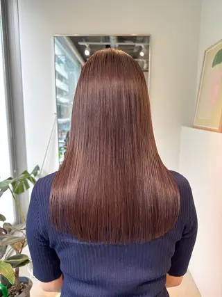 ロング 髪質改善スペシャリス ト長尾勇弥/梅田中津のヘアスタイル