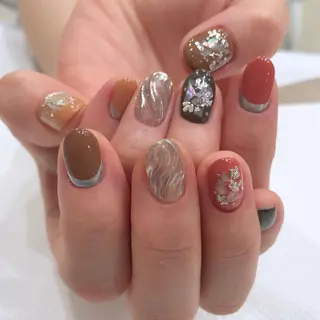 ネイル Ash関内ネイリスト 荒木のネイルデザイン