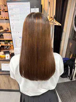 ロング 河田 愛菜のヘアスタイル