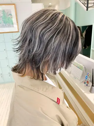 ショート 🍀ケアブリーチ カラー🍀坂井のヘアスタイル