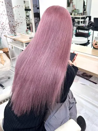 セミロング カラー パーマ ヘアアレンジ メンズ キッズ 💖オタク美容師 ꒰ঌ♡モモ♡໒꒱のヘアスタイル