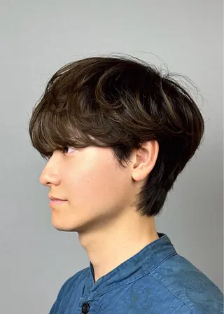 ショート メンズ ADOR所属・韓国ヘアADOR HARUKIのヘアスタイル