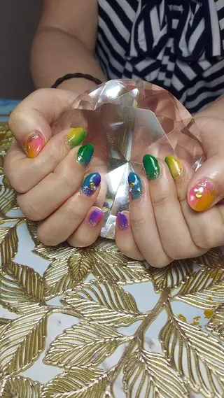 ネイル とりごえ さおりのネイルデザイン