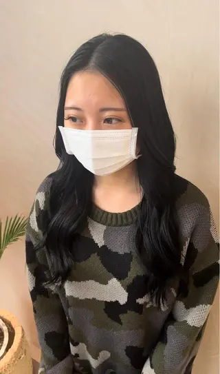 ミディアム 韓国ヘア/ベージュ カラー/髪質改善/涼のヘアスタイル