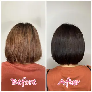 カラー カット 🌸 飯野 舞桜のヘアスタイル