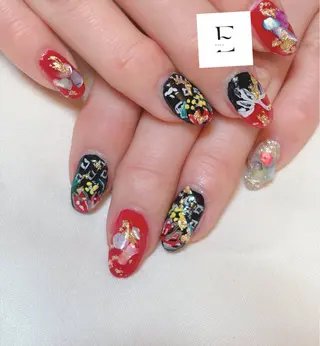 ネイル 近藤 麻子のヘアスタイル