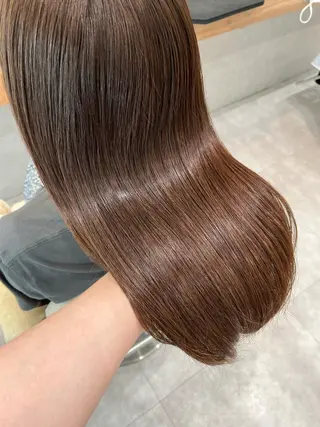 ロング 近 紗理奈のヘアスタイル