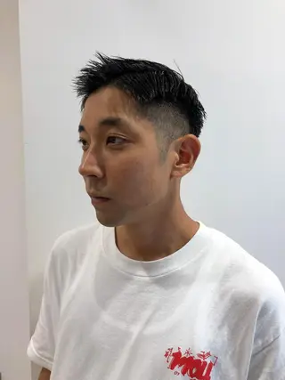 ショート カラー パーマ CEINE OURのヘアスタイル