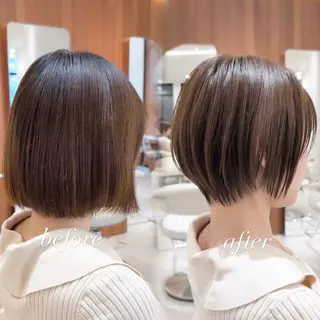 ショート カラー 渋谷ボブ/レイヤー ボブ田中航平のヘアスタイル