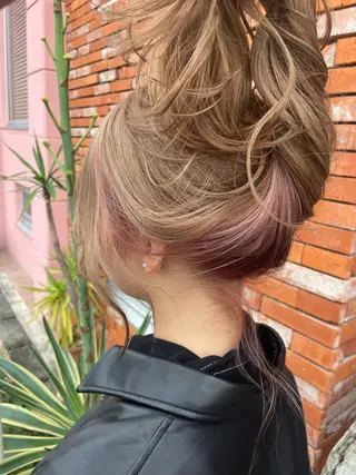 ロング 髪質改善/縮毛矯正/ 艶カラーASAYAのヘアスタイル