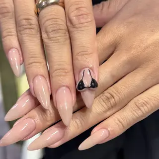 ミディアム 小川 柚香のネイルデザイン