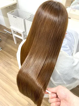 ロング カラー GLOSS♡ ヤマガミコウジのヘアスタイル