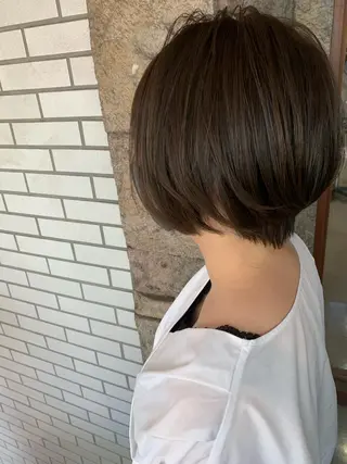 ショート カラー オージュアソムリエ DAIKI⭐️のヘアスタイル