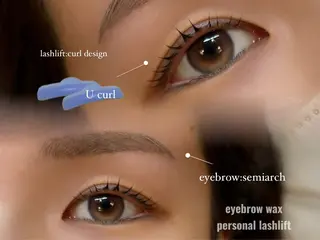 アイブロウ Maison Amy所属・Maison Amy 【ﾒｿﾞﾝｴｲﾐｰ】のマツエク・マツパデザイン