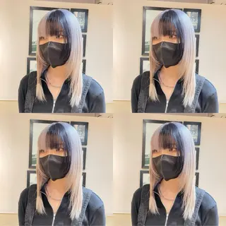 セミロング カラー 🌟トップデザイナー 高橋🌟のヘアスタイル