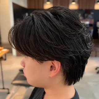 パーマ メンズ 男の理想を叶える🔥 メンズパーマ特化｜関のヘアスタイル