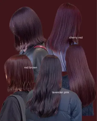 カラー ブリーチなしダブル カラー/暖色/麻咲のヘアスタイル