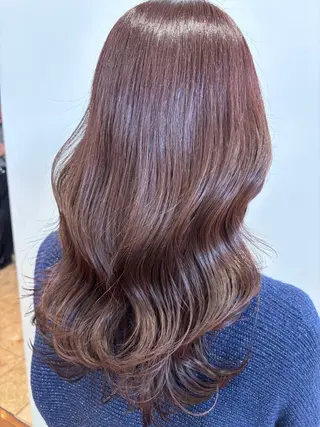 ロング カラー 小平 琳のヘアスタイル