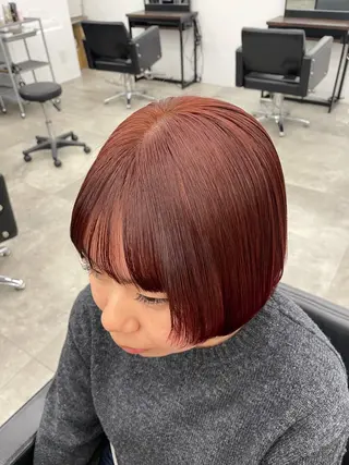 カラー 暖色/透明感カラー /nanami★のヘアスタイル