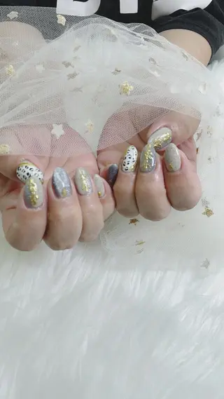 ネイル 🦋ネイルサロン ブラン🌈ゆりのネイルデザイン