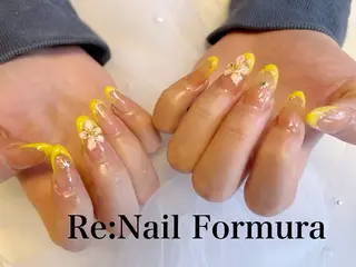 セミロング Re:Nail Formula所属・kido chieのネイルデザイン
