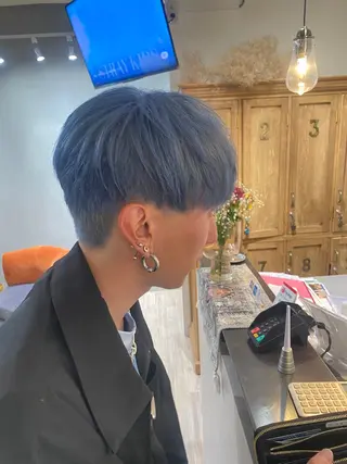 カラー メンズ Ly a jitto  【リーアジット】所属・maho🦋🫧 Ly a jittoのヘアスタイル