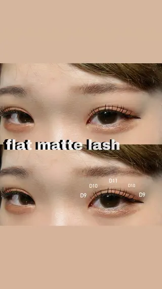 マツエク・マツパ Veil ayakaのマツエク・マツパデザイン