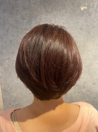 ショート カラー AiRU hair RIRIKOのヘアスタイル