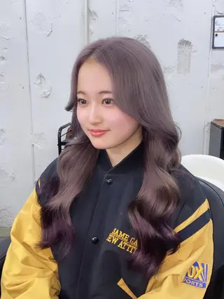 ロング カラー 魅力引き出しヘア🐾 るくものヘアスタイル