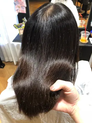 セミロング カラー 奥田 千尋のヘアスタイル