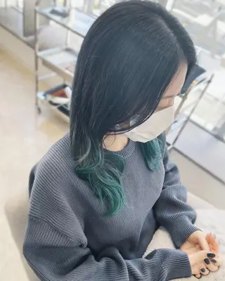 セミロング AUTHEN.HAIR所属・仙台/AUTHEN/ 町田のヘアスタイル