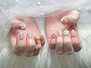 ネイル 【Eclat ｴｸﾗ】nail＆beauty所属・Eclat〔ｴｸﾗ〕 MOEKA𝜗𝜚*のネイルデザイン