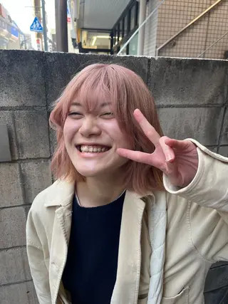 ショート カラー ヘアアレンジ 髪質改善・艶カラー・ ボブ・リクト💥のヘアスタイル