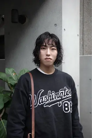 パーマ 柚音 nero hairのヘアスタイル