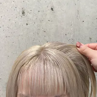 ショート カラー 藤野 凪沙のヘアスタイル