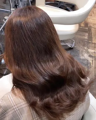 セミロング 阿倍野/髪質改善 /縮毛矯正/坪田幸広のヘアスタイル