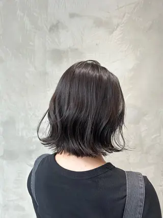 ショート カラー 渋谷/レイヤーボブ・ 韓国ボブ特化/楓のヘアスタイル