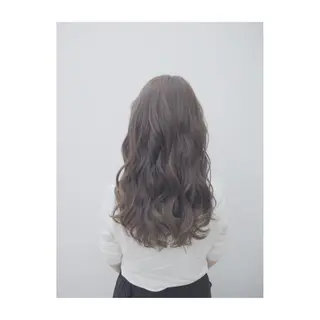 ロング カラー 永岡 鉄平のヘアスタイル