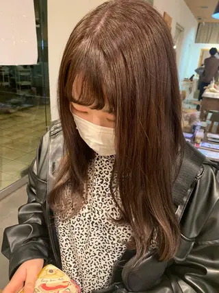 セミロング SATO RISAのヘアスタイル