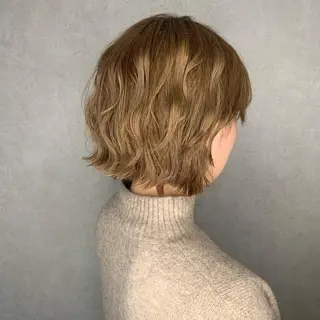 ショート カラー ヘアアレンジ ROMEO 京橋のヘアスタイル