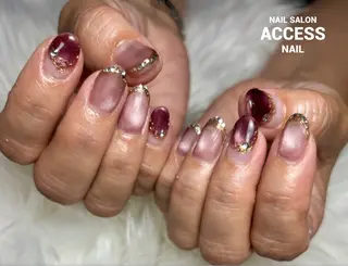 ネイル access nailのネイルデザイン