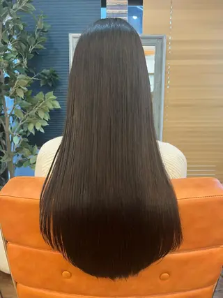 ロング ⚪️髪質改善 縮毛 店長 コウ⚪️のヘアスタイル