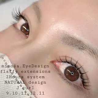 マツエク・マツパ mimośa. EyeDesignのマツエク・マツパデザイン