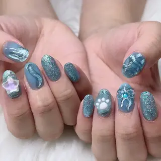 ネイル 🐕‍🦺Yappy 💗A-tanのネイルデザイン