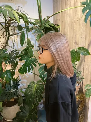 ミディアム 大手町/東京駅❗️ 山口善哉のヘアスタイル