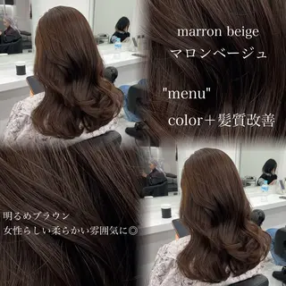 ロング カラー 🤍レイヤー/顔周り /hirari🤍のヘアスタイル