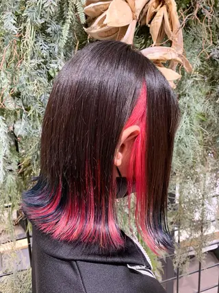 ショート カラー 【髪質改善】 優菜のヘアスタイル