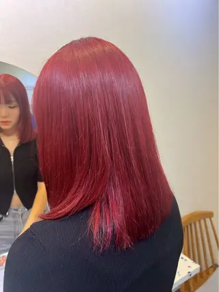 セミロング カラー 柔らかい/抜け感/ SOU🫧のヘアスタイル