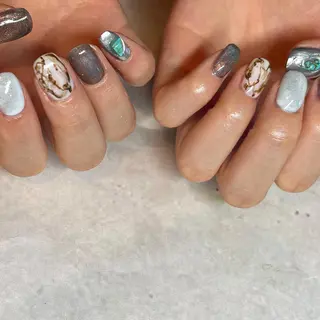 ネイル フリーランス¨̮⃝ ネイリストOKADAのネイルデザイン