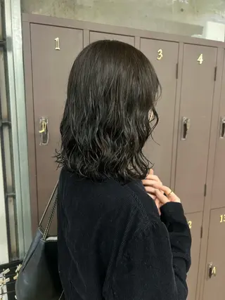 ミディアム パーマ 伊藤ほのか /パーマ/ショートのヘアスタイル